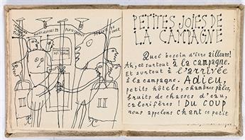 JEAN DUBUFFET La Métromanie ou Les Dessous de la Capitale by Jean Paulhan.